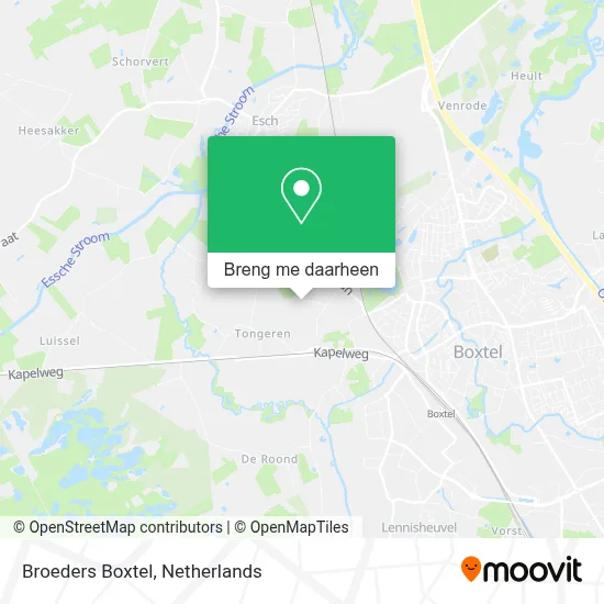 Broeders Boxtel kaart