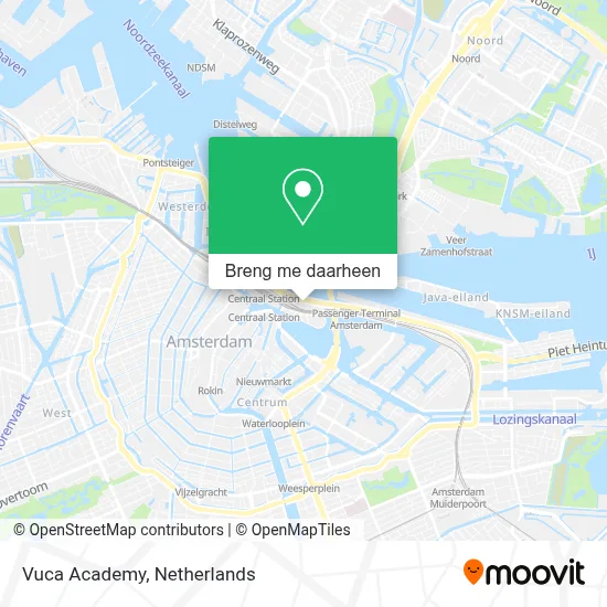 Vuca Academy kaart