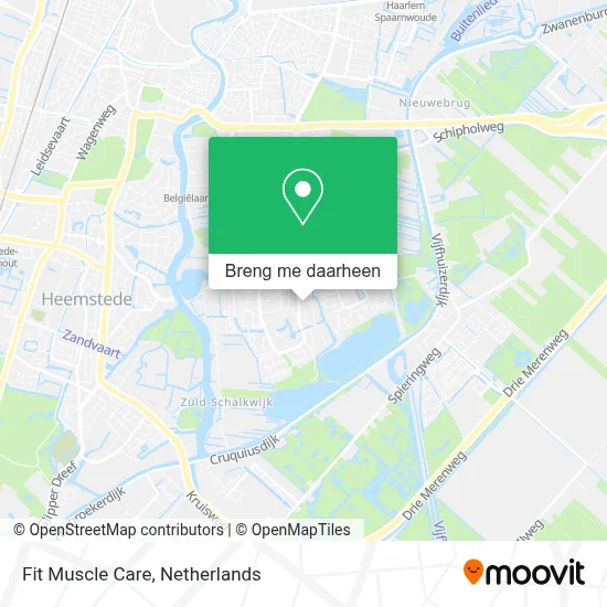Fit Muscle Care kaart