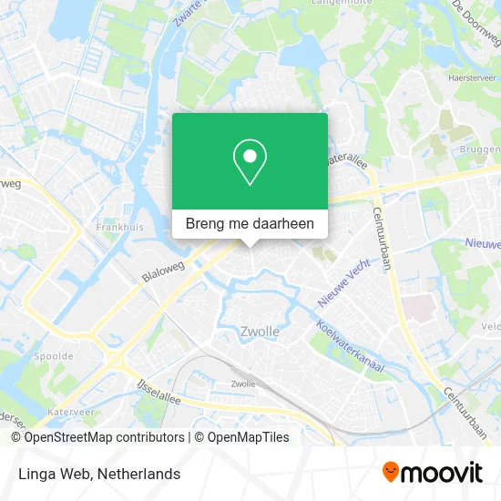 Linga Web kaart
