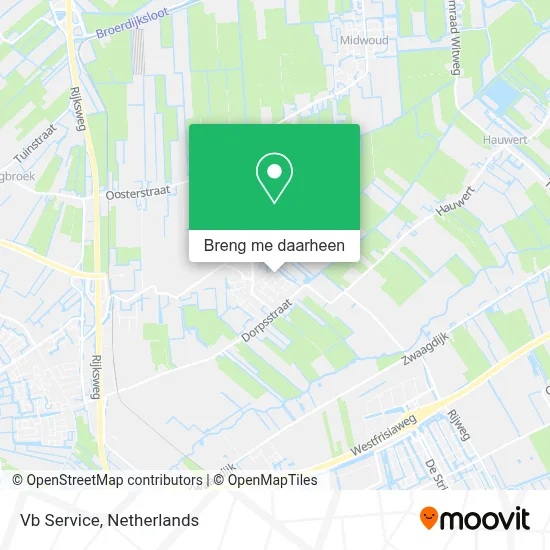 Vb Service kaart