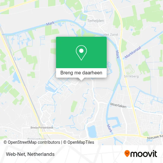Web-Net kaart