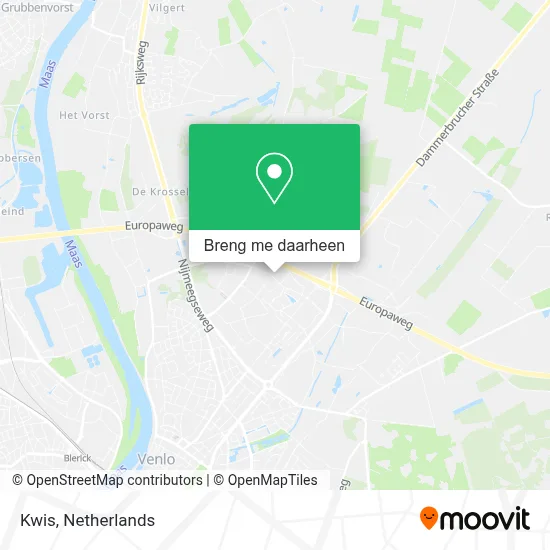 Kwis kaart