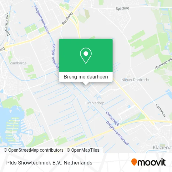 Plds Showtechniek B.V. kaart