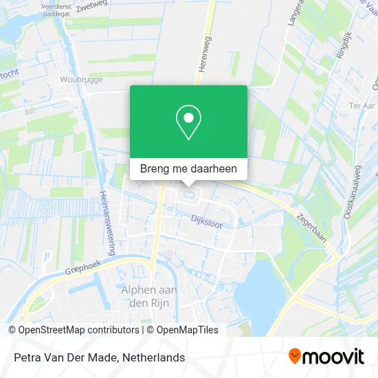 Petra Van Der Made kaart