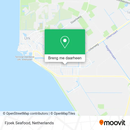 Fjoek Seafood kaart