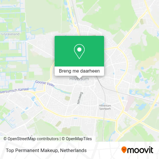 Top Permanent Makeup kaart