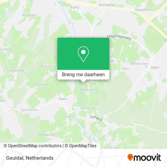 Geuldal kaart