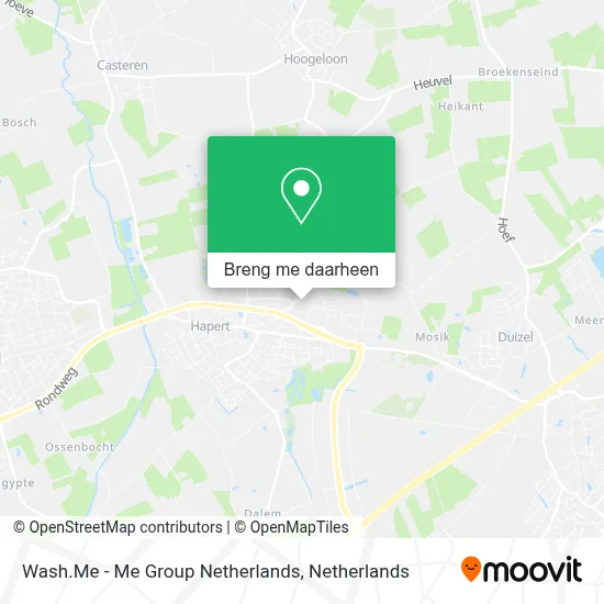 Wash.Me - Me Group Netherlands kaart