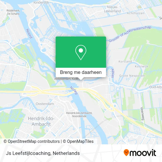 Js Leefstijlcoaching kaart
