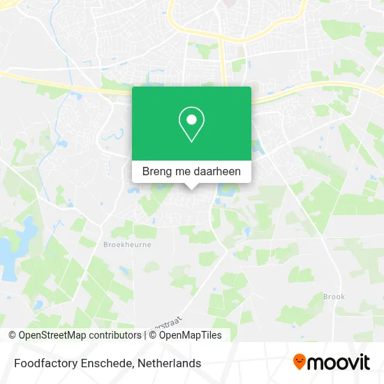 Foodfactory Enschede kaart