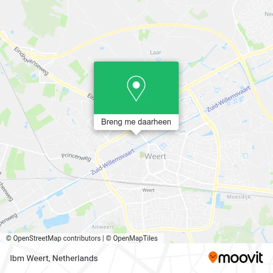 Ibm Weert kaart