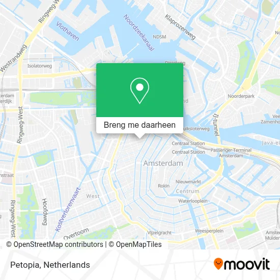Petopia kaart