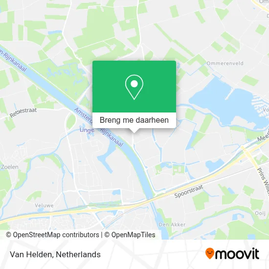 Van Helden kaart