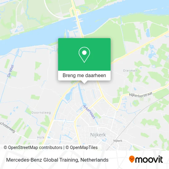 Mercedes-Benz Global Training kaart