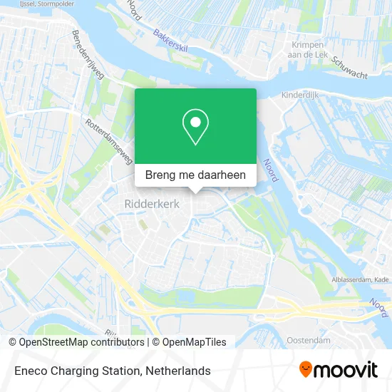 Eneco Charging Station kaart