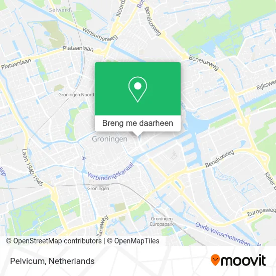 Pelvicum kaart