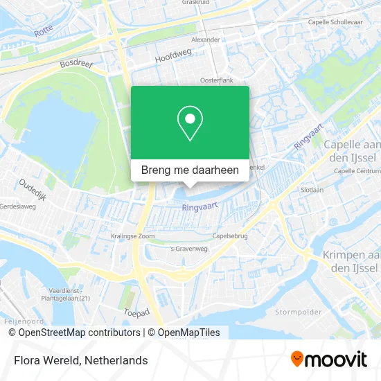 Flora Wereld kaart