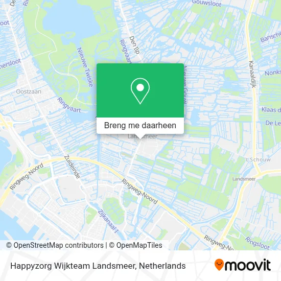 Happyzorg Wijkteam Landsmeer kaart