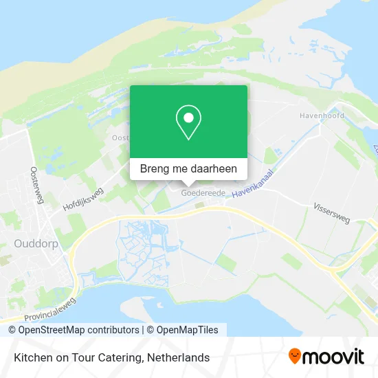 Kitchen on Tour Catering kaart