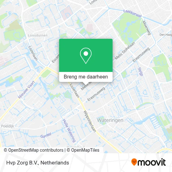 Hvp Zorg B.V. kaart