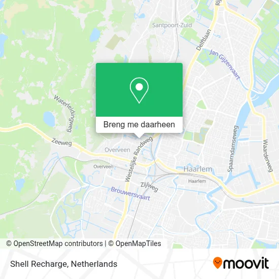 Shell Recharge kaart