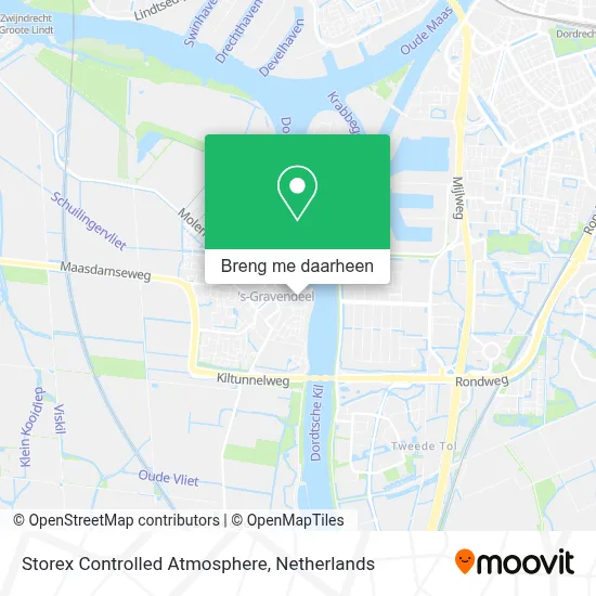 Storex Controlled Atmosphere kaart