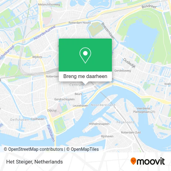 Het Steiger kaart
