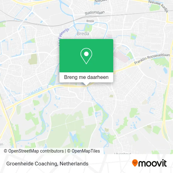 Groenheide Coaching kaart