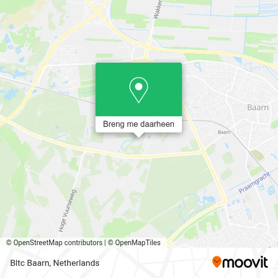 Bltc Baarn kaart