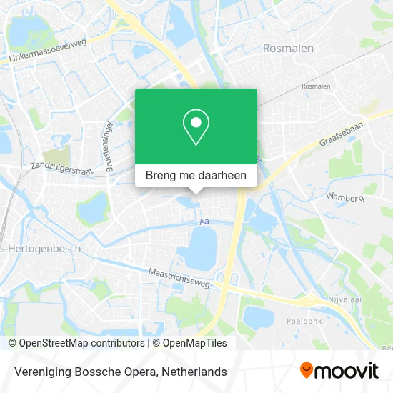 Vereniging Bossche Opera kaart