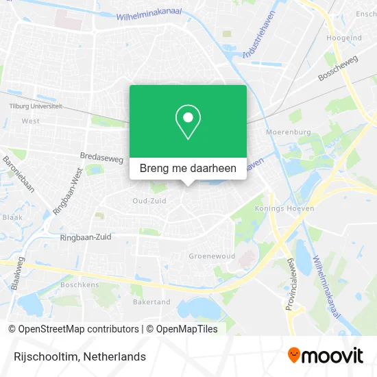 Rijschooltim kaart