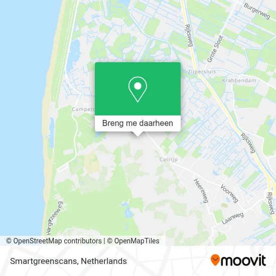 Smartgreenscans kaart