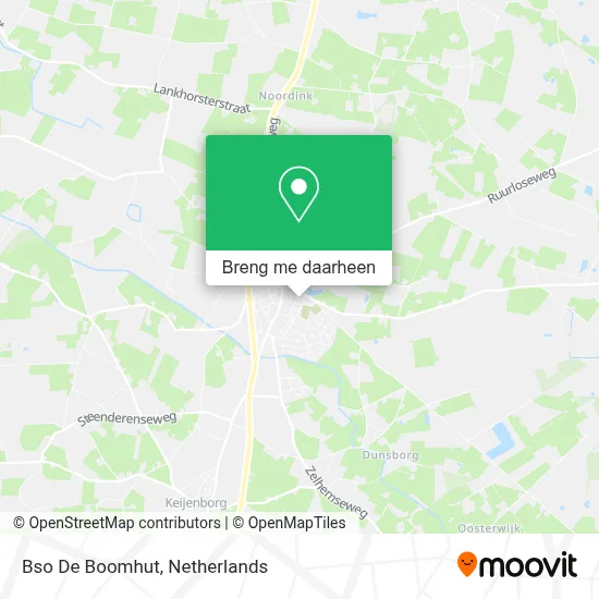 Bso De Boomhut kaart