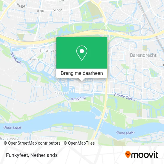 Funkyfeet kaart