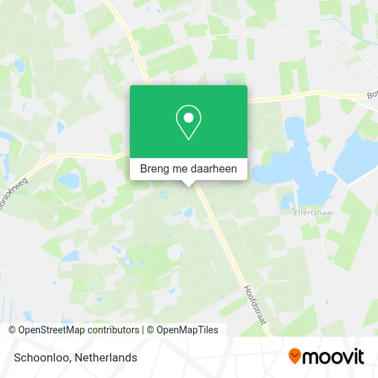 Schoonloo kaart