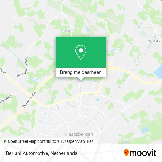 Berluni Automotive kaart