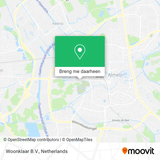 Woonklaar B.V. kaart