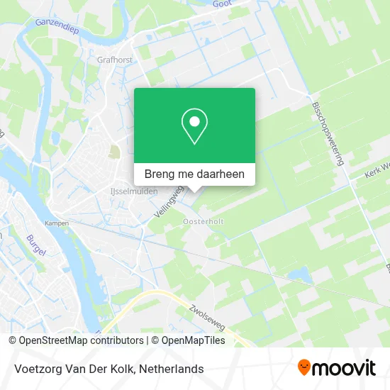 Voetzorg Van Der Kolk kaart