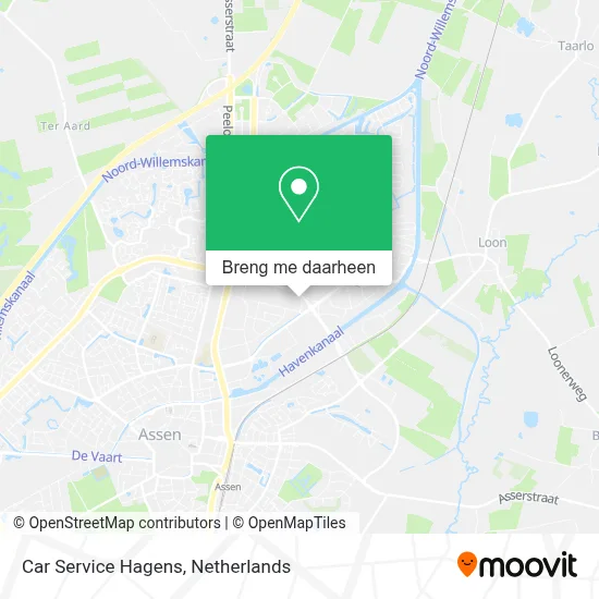 Car Service Hagens kaart