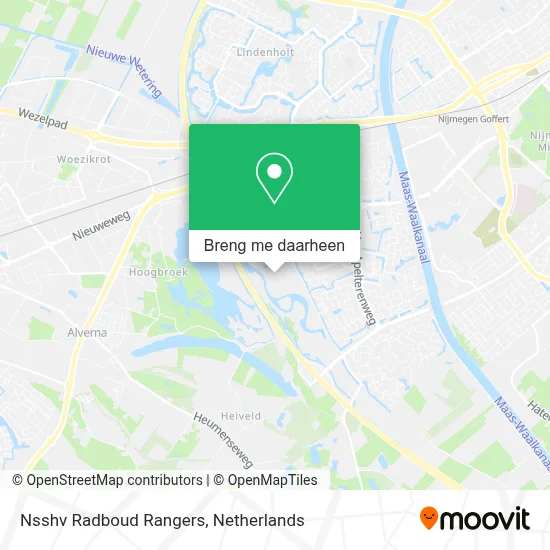 Nsshv Radboud Rangers kaart