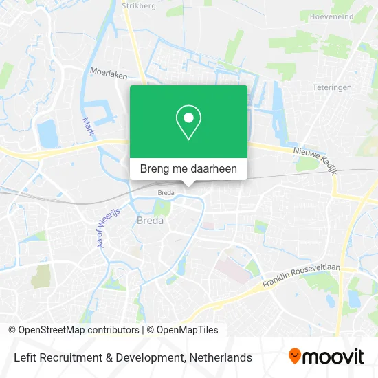 Lefit Recruitment & Development kaart