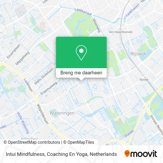 Intui Mindfulness, Coaching En Yoga kaart