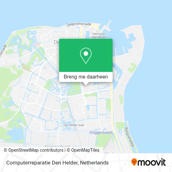 Computerreparatie Den Helder kaart