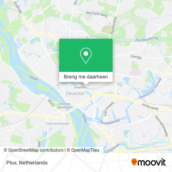 Plus kaart
