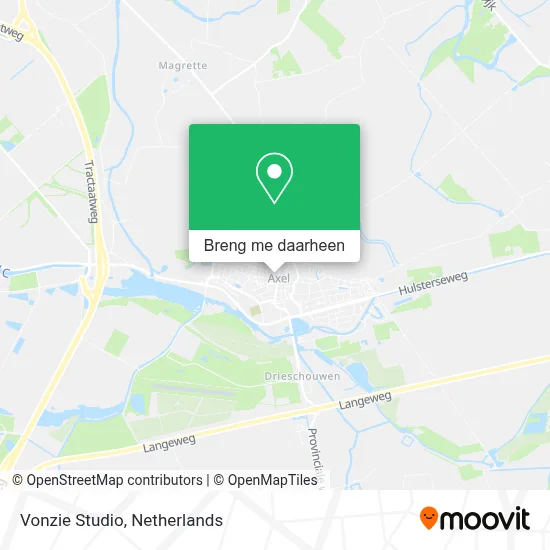 Vonzie Studio kaart