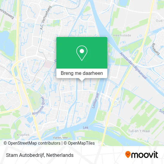 Stam Autobedrijf kaart