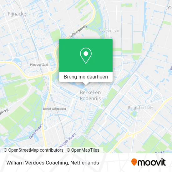 William Verdoes Coaching kaart