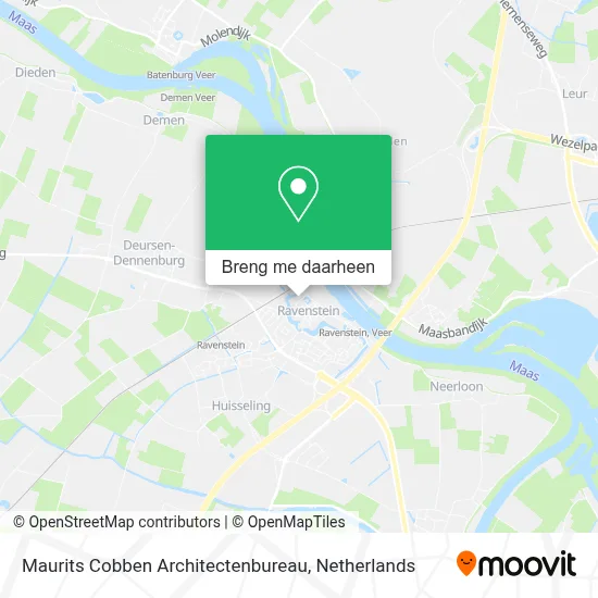 Maurits Cobben Architectenbureau kaart