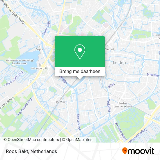 Roos Bakt kaart
